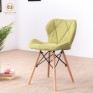 Ghế Eames cánh bướm, chân gỗ TVP 