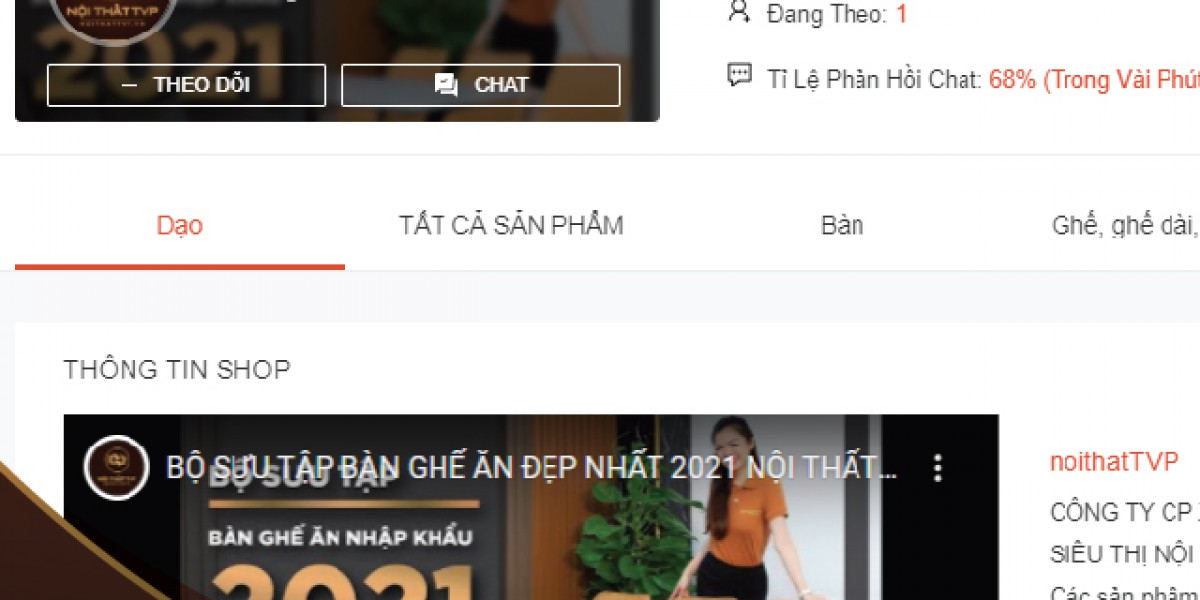 Hướng dẫn mua bàn ghế ăn qua shopee