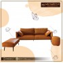 Set Sofa băng dài thời trang, họa tiết loang lổ tạo điểm nhấn hoàn hảo